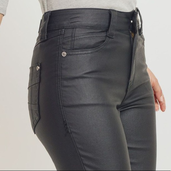 NWT Sarina Skinny Coat Black Denim Pants - Picture 7 of 15